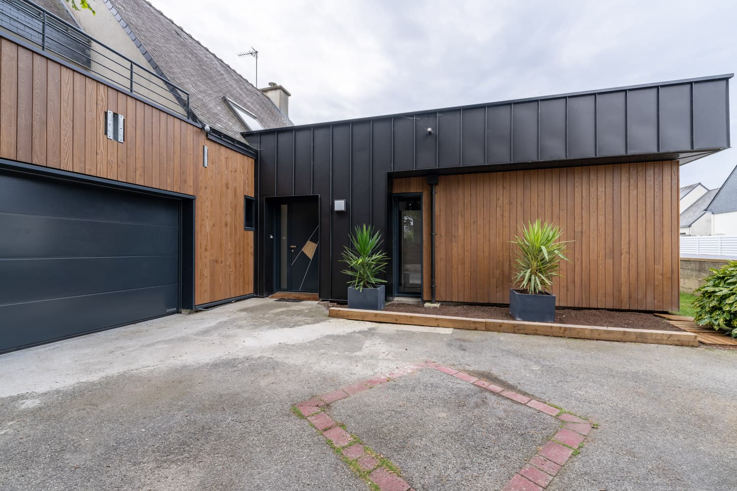 Extension d'une maison des années 80, Ploemeur