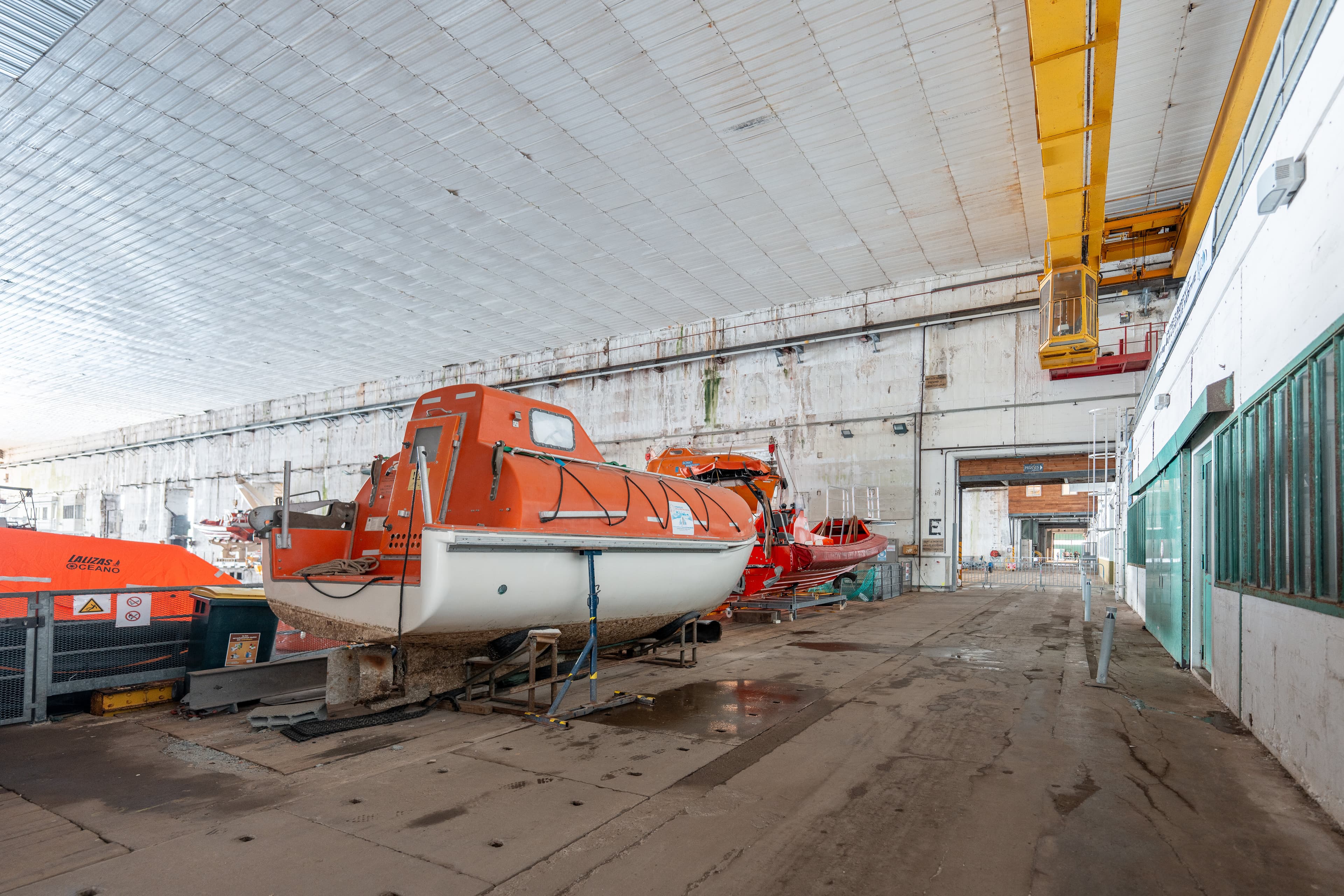 Réaménagement de la Nef Echo2 à la BSM de Lorient, Lorient