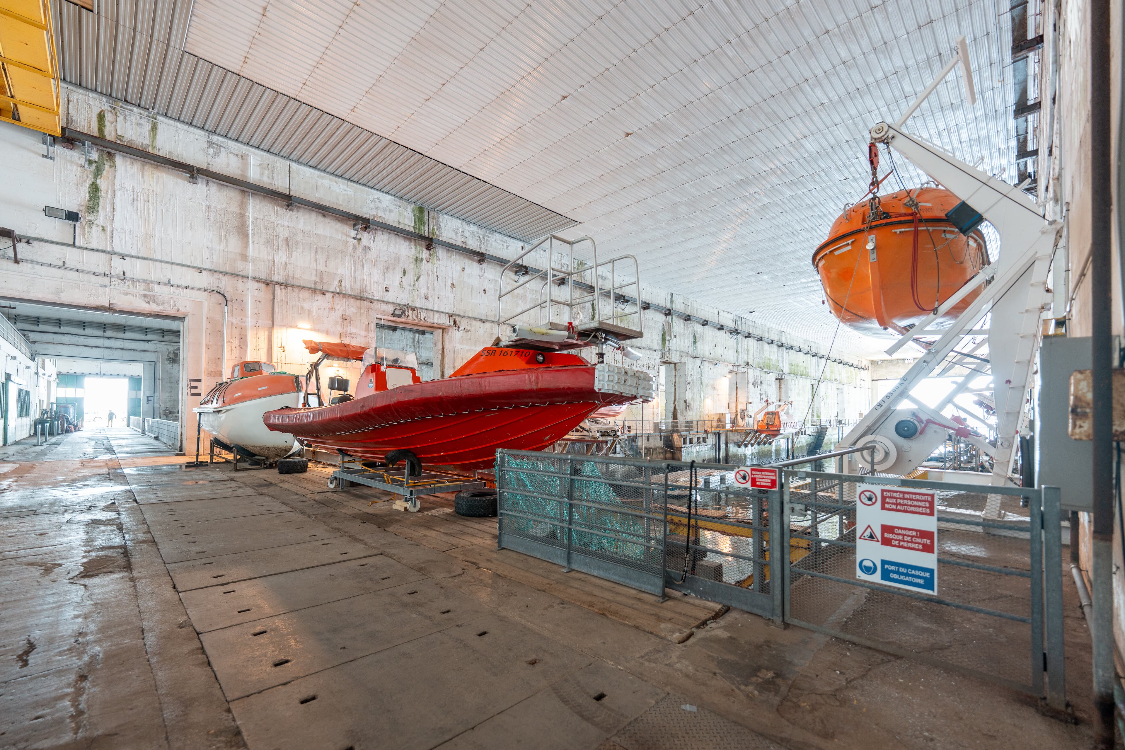 Réaménagement de la Nef Echo2 à la BSM de Lorient, Lorient
