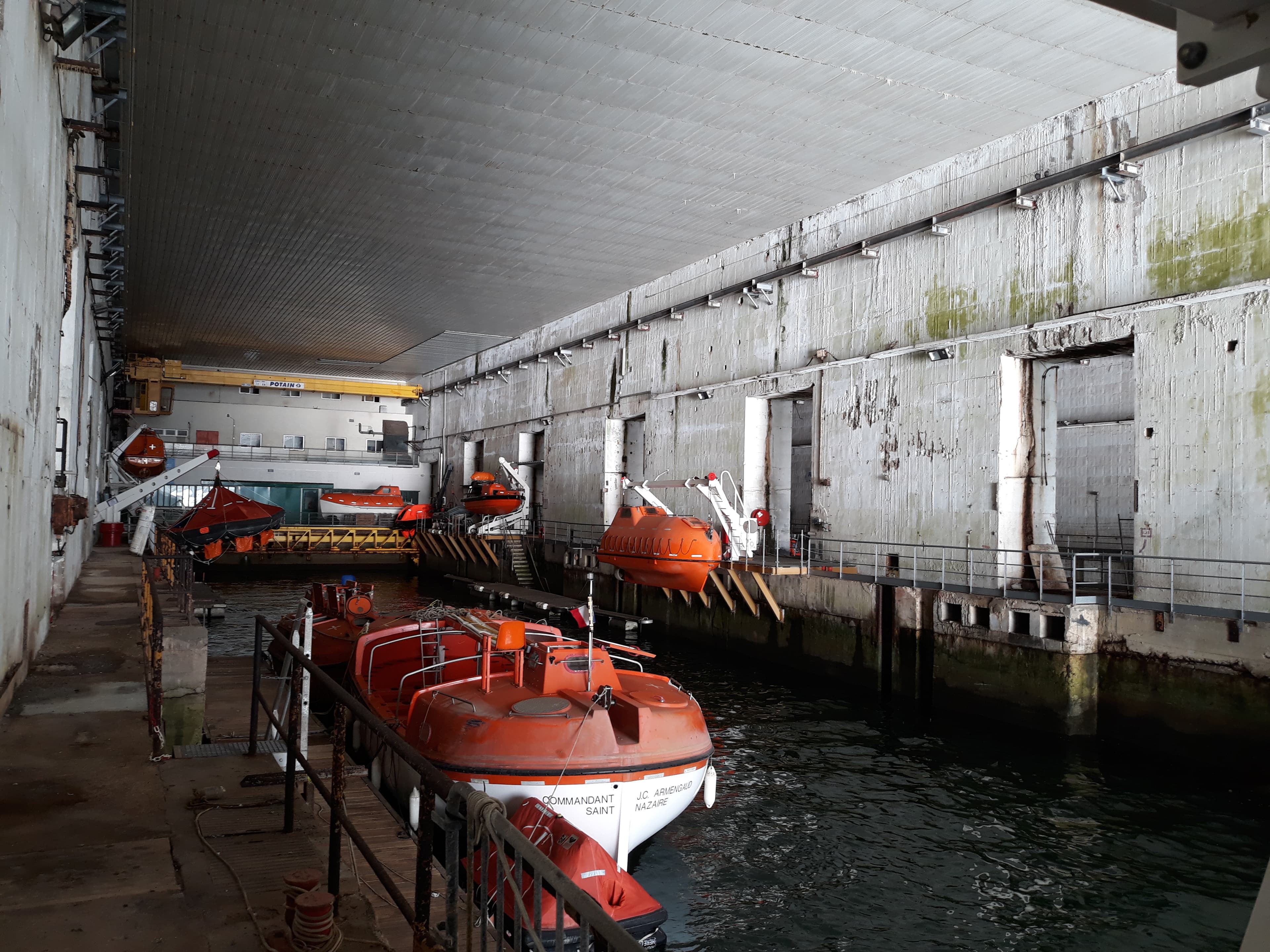 Réaménagement de la Nef Echo2 à la BSM de Lorient, Lorient