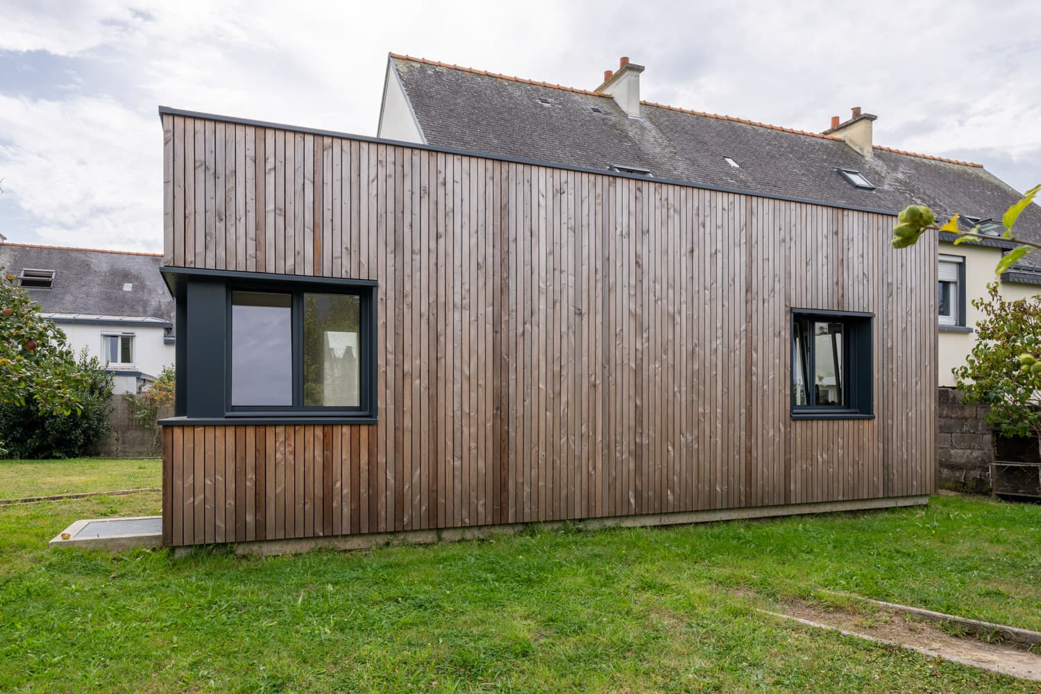 Extension d'une maison castor des années 60, Lorient