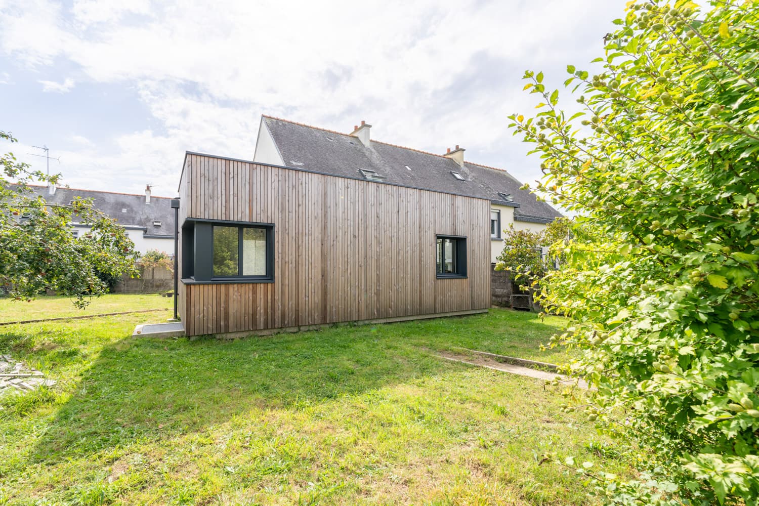 Extension d'une maison castor des années 60, Lorient